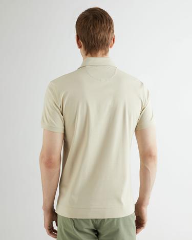  GANT Erkek Bej Slim Fit Polo