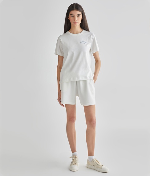  GANT Kadın Krem Regular Fit Şort