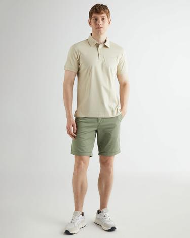  GANT Erkek Bej Slim Fit Polo