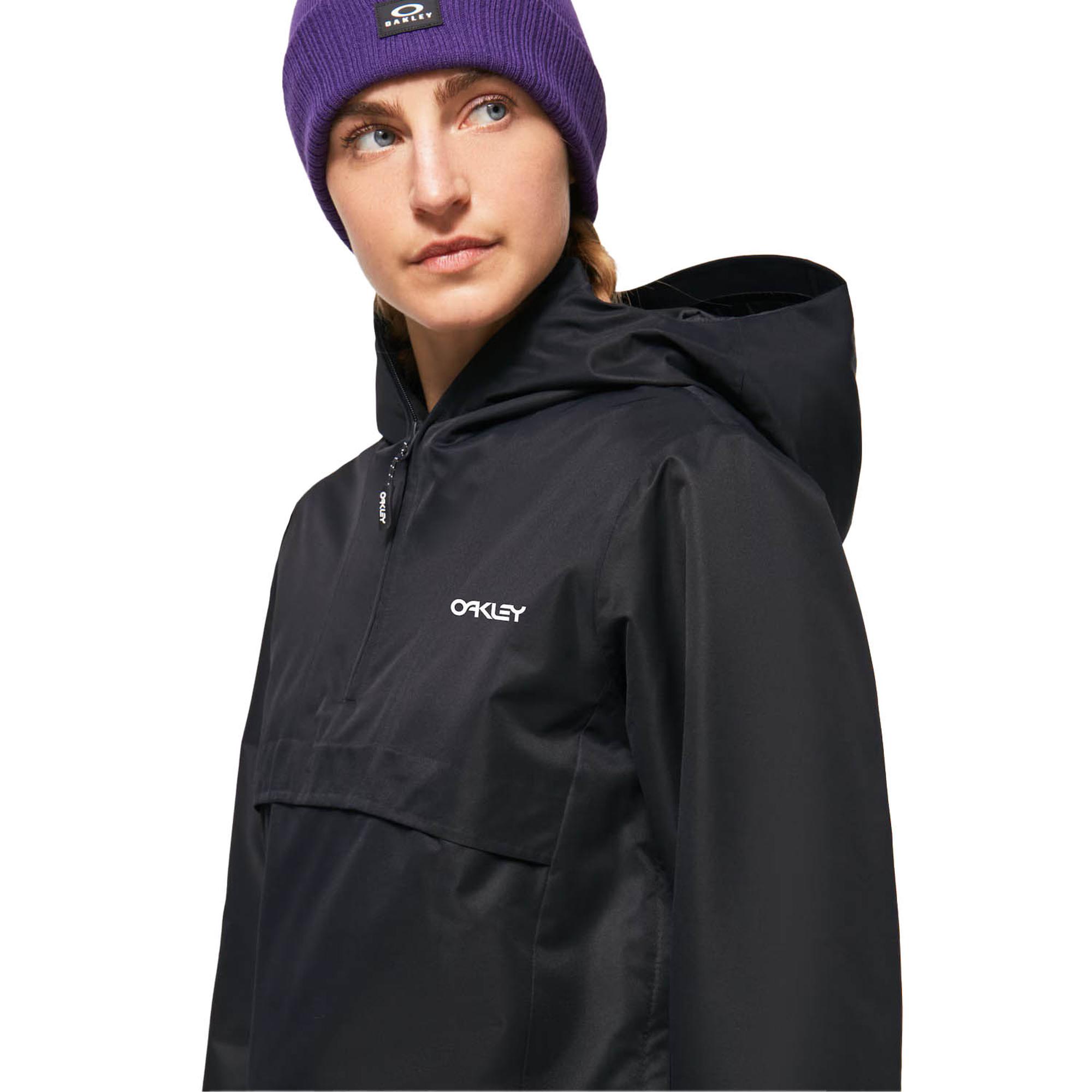 Oakley Holly Anorak Kadın Siyah Snowboard Ceketi