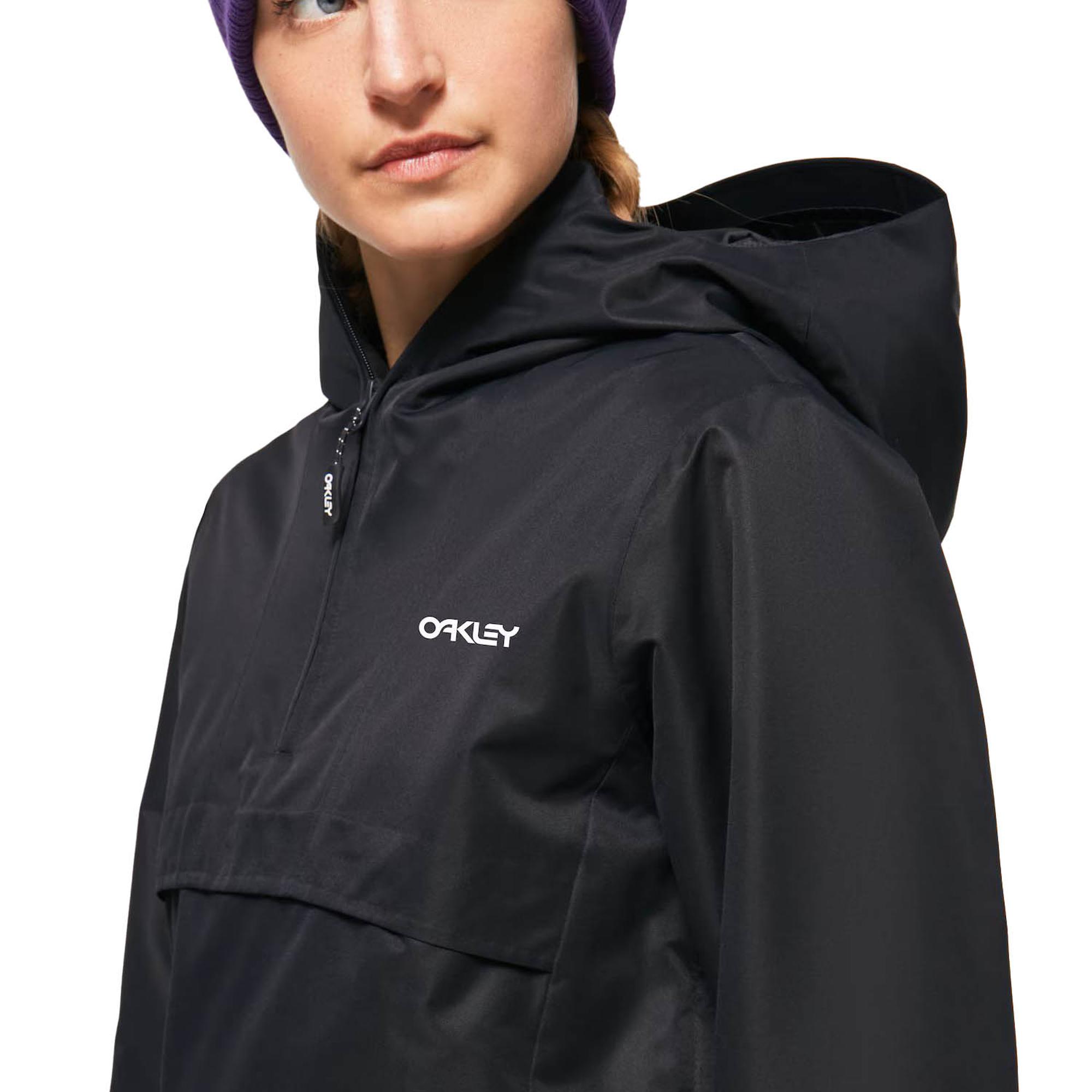 Oakley Holly Anorak Kadın Siyah Snowboard Ceketi