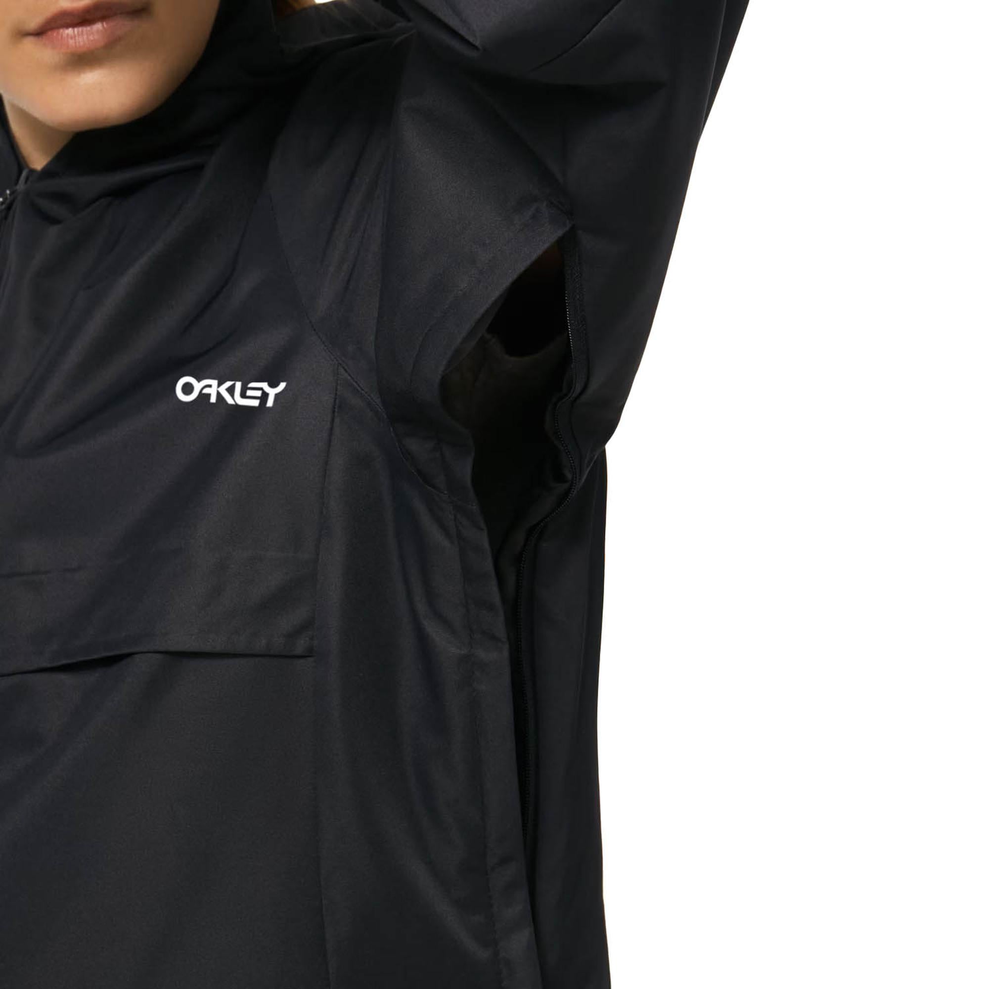 Oakley Holly Anorak Kadın Siyah Snowboard Ceketi
