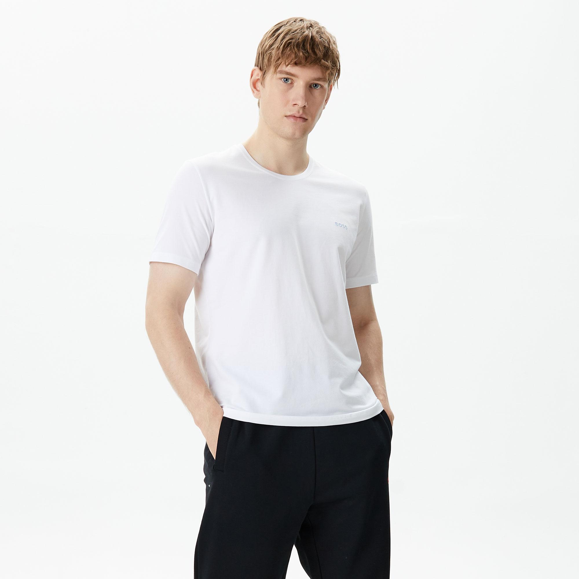 Boss Mix&Match Erkek Beyaz T-Shirt