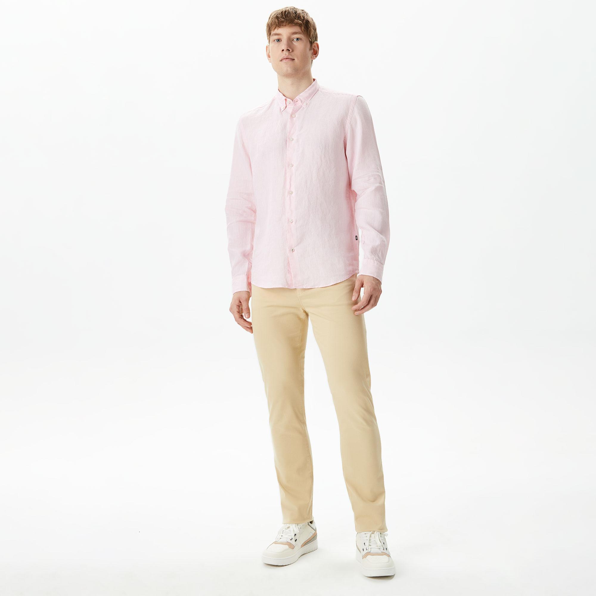 Boss S-Liam Erkek Pembe Gömlek