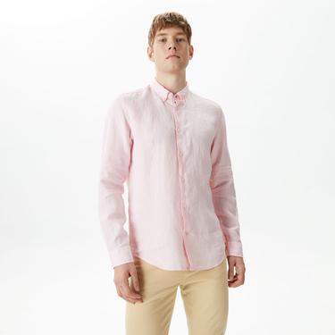 Boss S-Liam Erkek Pembe Gömlek