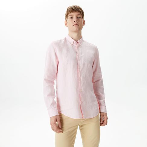  Boss S-Liam Erkek Pembe Gömlek