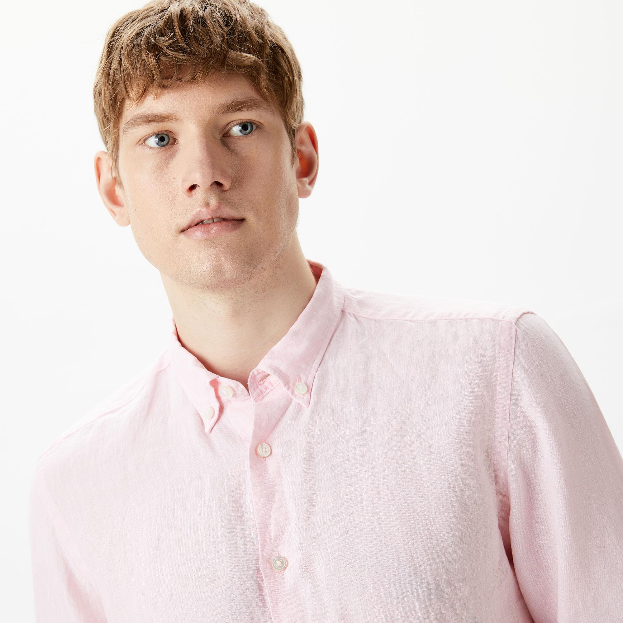 Boss S-Liam Erkek Pembe Gömlek