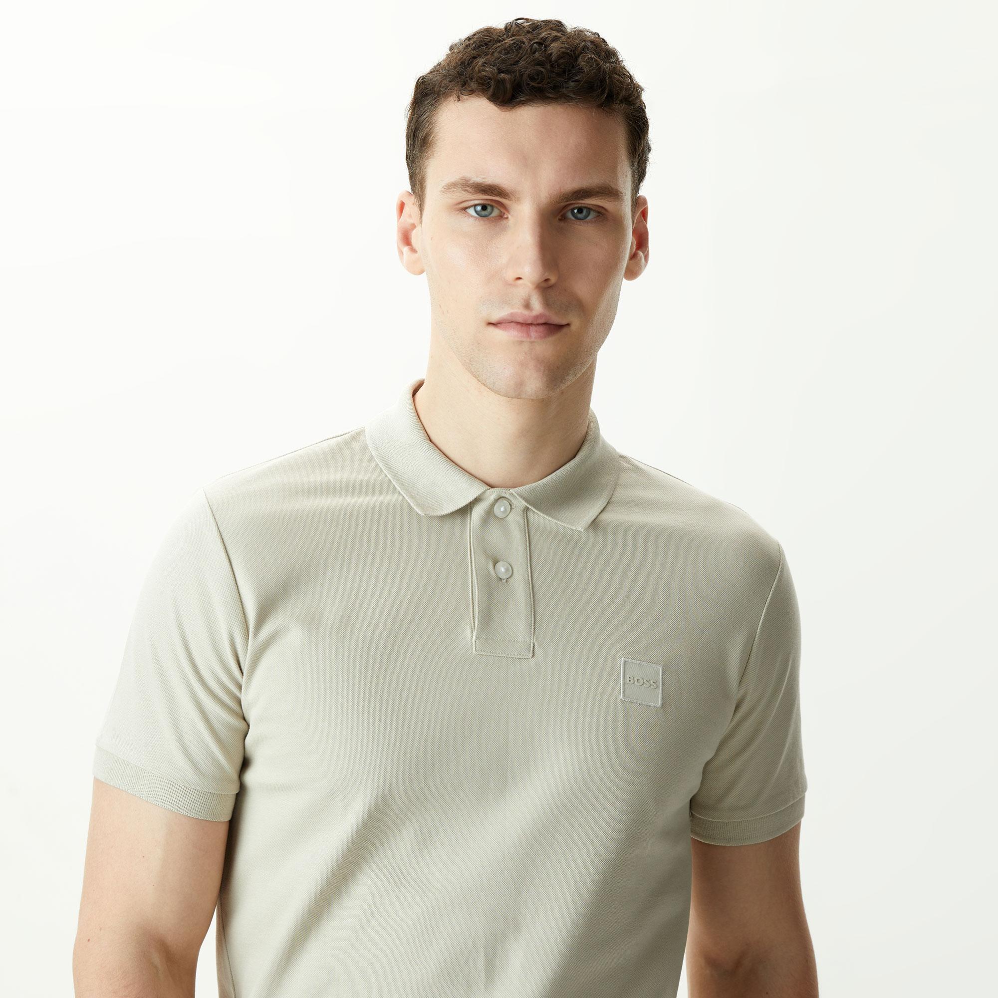Boss Passenger Erkek Bej Polo
