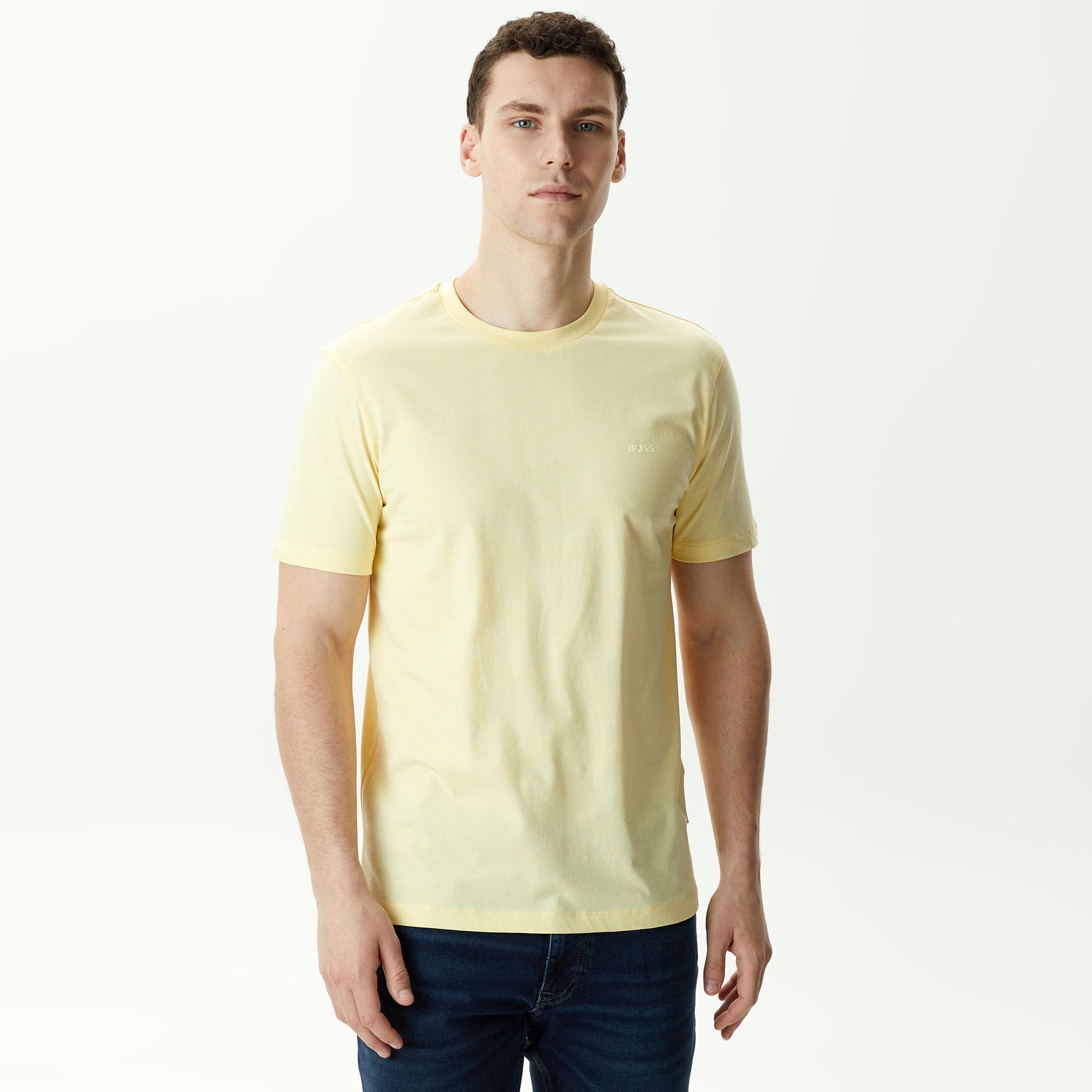 Boss Thompson 01 Erkek Sarı T-Shirt