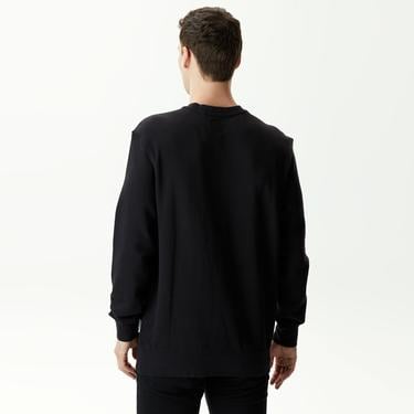  Alpha Industries Essential Crewneck Unisex Siyah Sweatshirt