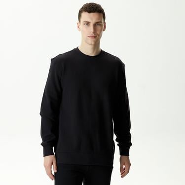  Alpha Industries Essential Crewneck Unisex Siyah Sweatshirt