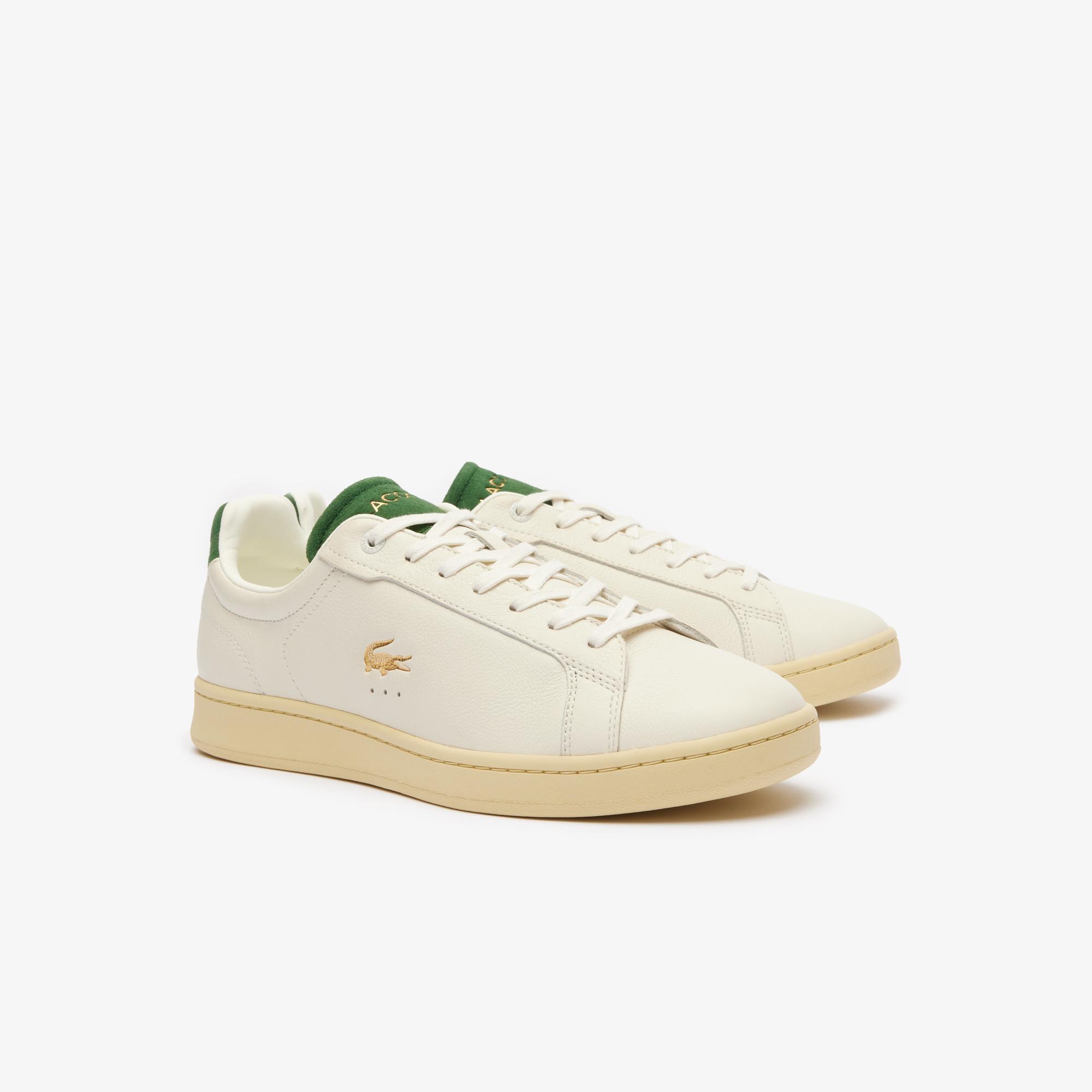 Lacoste Carnaby Pro Erkek Bej Sneaker