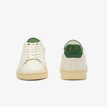 Lacoste Carnaby Pro Erkek Bej Sneaker