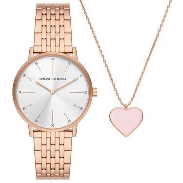  Armani Exchange AX7145SET Kadın Kolye Saati ve Kolye Seti