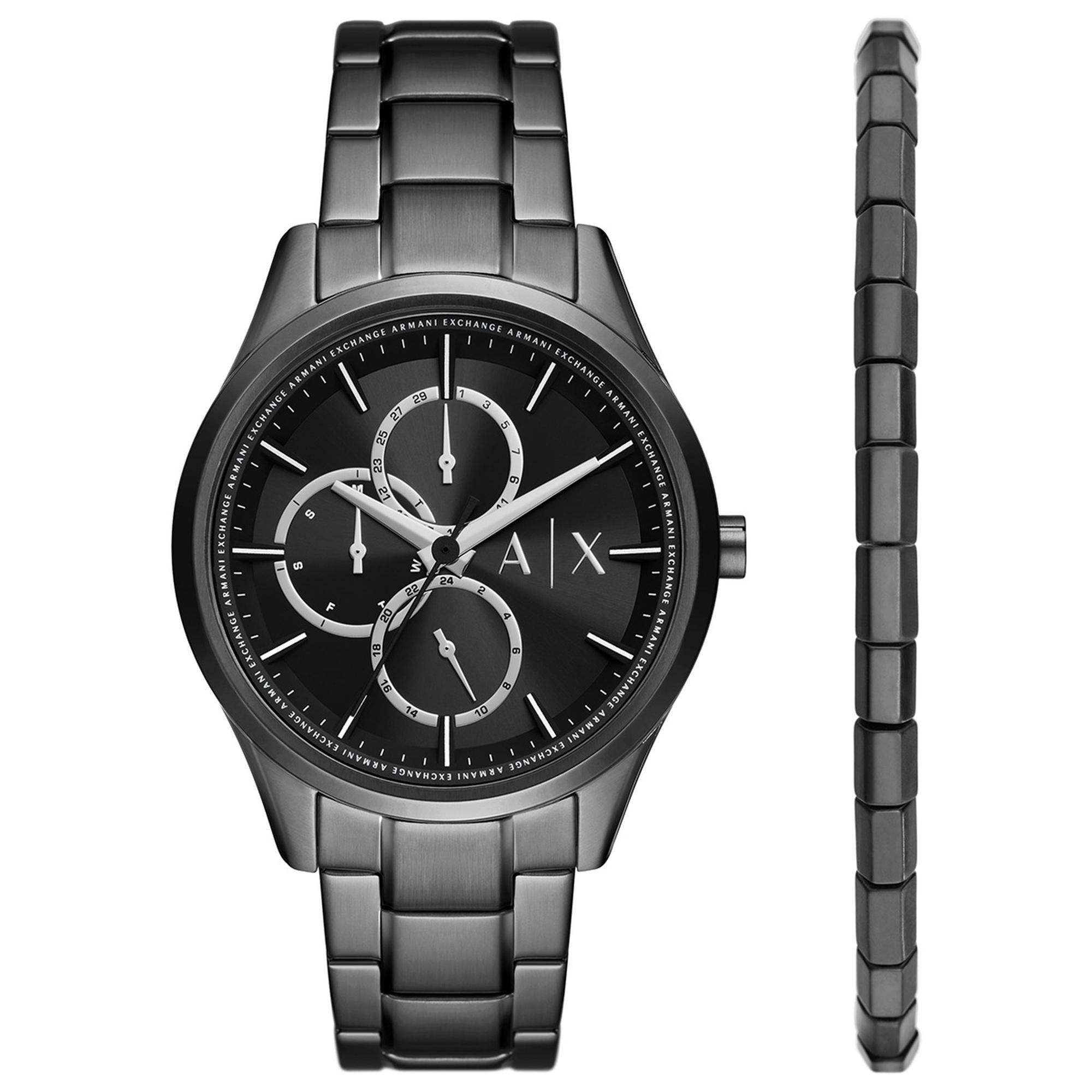 Armani Exchange AX7154SET Erkek Kol Saati ve Bileklik Seti