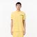 Erkek Regular Fit Baskılı Sarı Polo