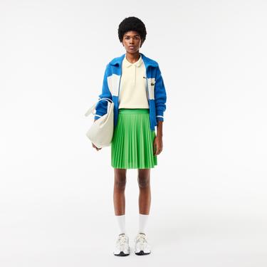  Kadın Oversize Fit Beyaz Polo