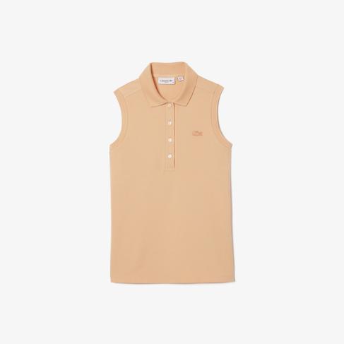  Kadın Slim Fit Turuncu Polo