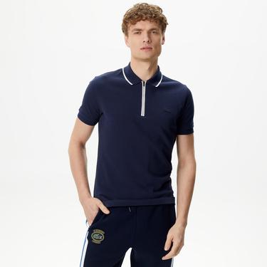  Lacoste Erkek Slim Fit Lacivert Polo
