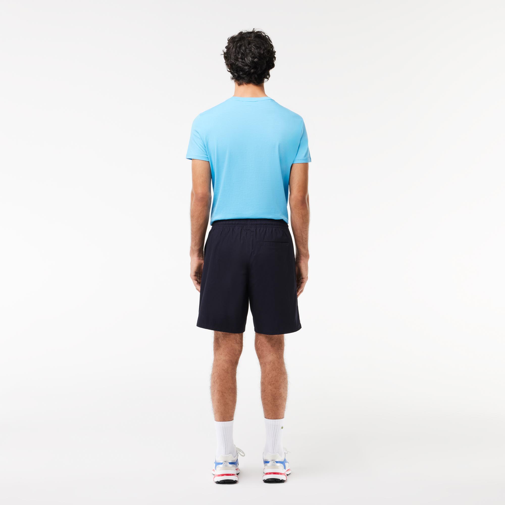 Erkek Relaxed Fit Siyah Şort