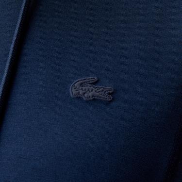  Kadın Straight Fit Kapüşonlu Lacivert Elbise