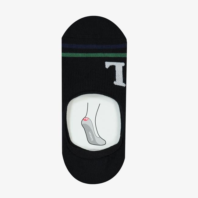  Lacoste Unisex Siyah Babet Çorap