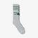 Unisex Baskılı Gri Çorap