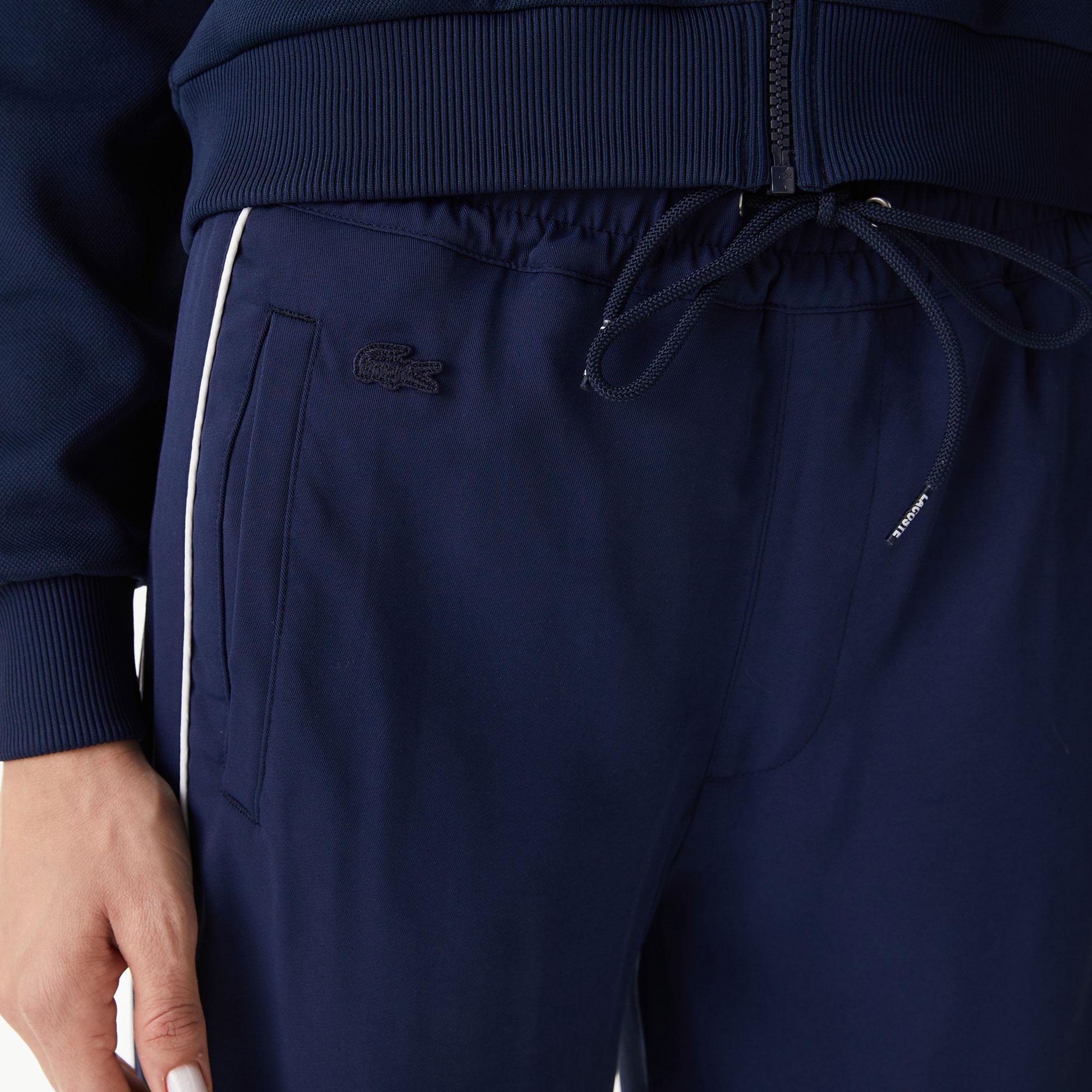 Lacoste Kadın Wide Fit Lacivert Pantolon