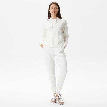  Kadın Jogger Beyaz Eşofman Altı