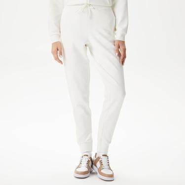  Kadın Jogger Beyaz Eşofman Altı