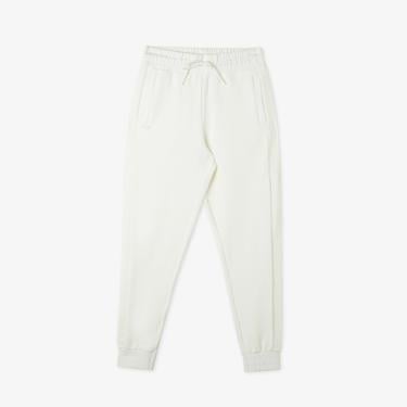  Kadın Jogger Beyaz Eşofman Altı