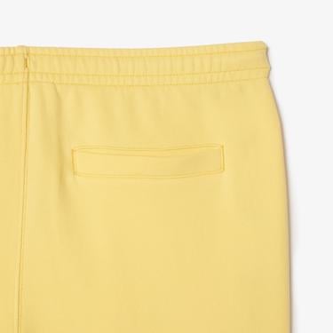  Erkek Regular Fit Baskılı Sarı Şort