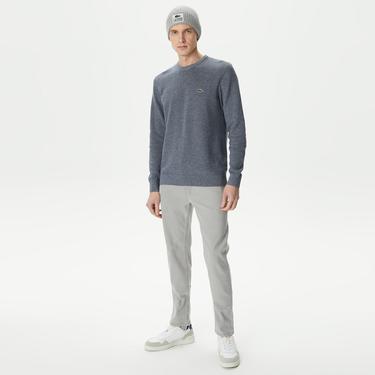  Erkek Slim Fit Gri Pantolon