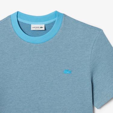  Erkek Regular Fit Bisiklet Yaka Mavi T-Shirt