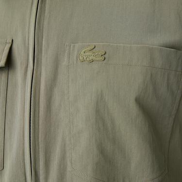  Erkek Relaxed Fit Yeşil Gömlek