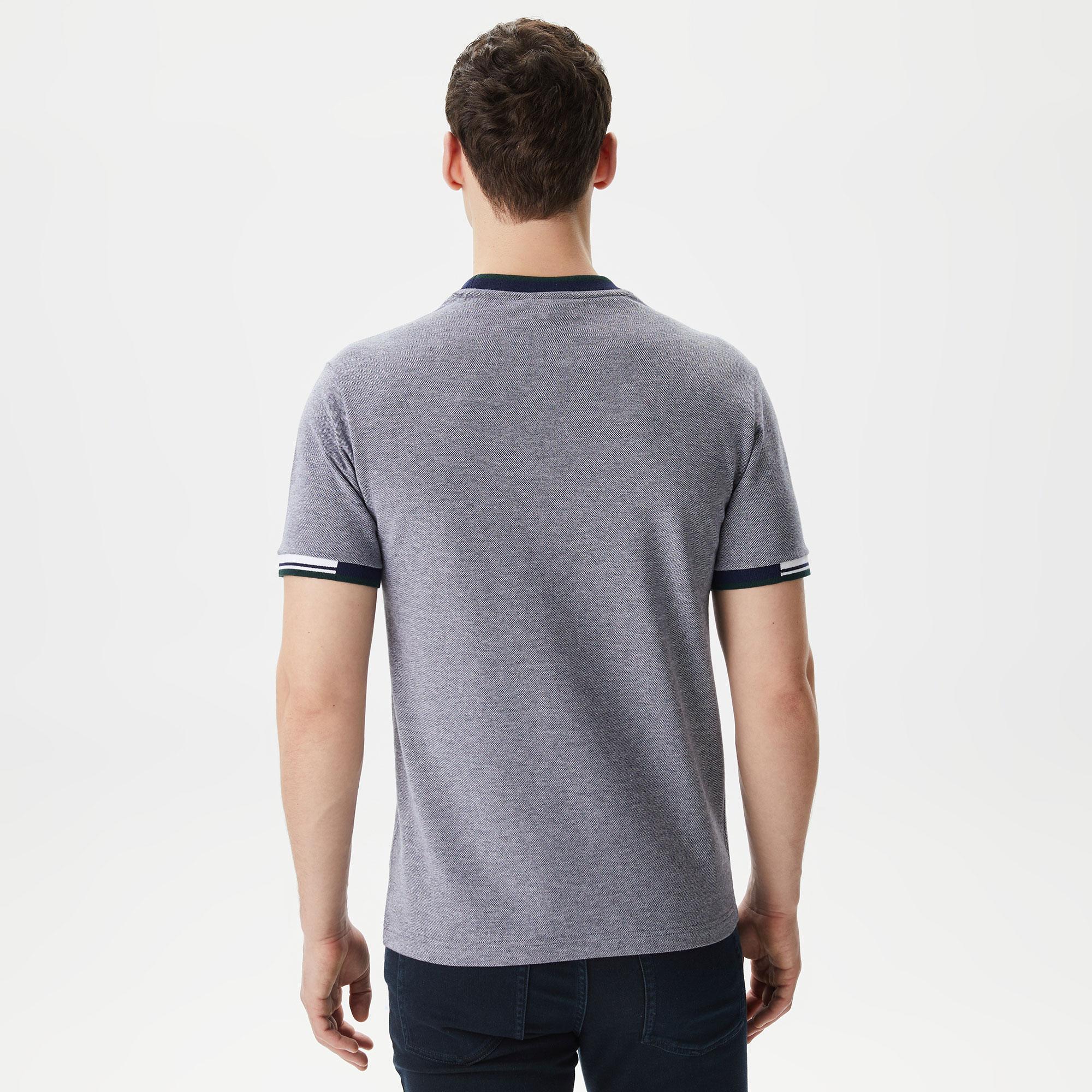 Lacoste Erkek Regular Fit Bisiklet Yaka Lacivert T-Shirt