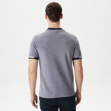  Lacoste Erkek Regular Fit Bisiklet Yaka Lacivert T-Shirt