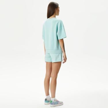  Kadın Regular Fit Yeşil Şort