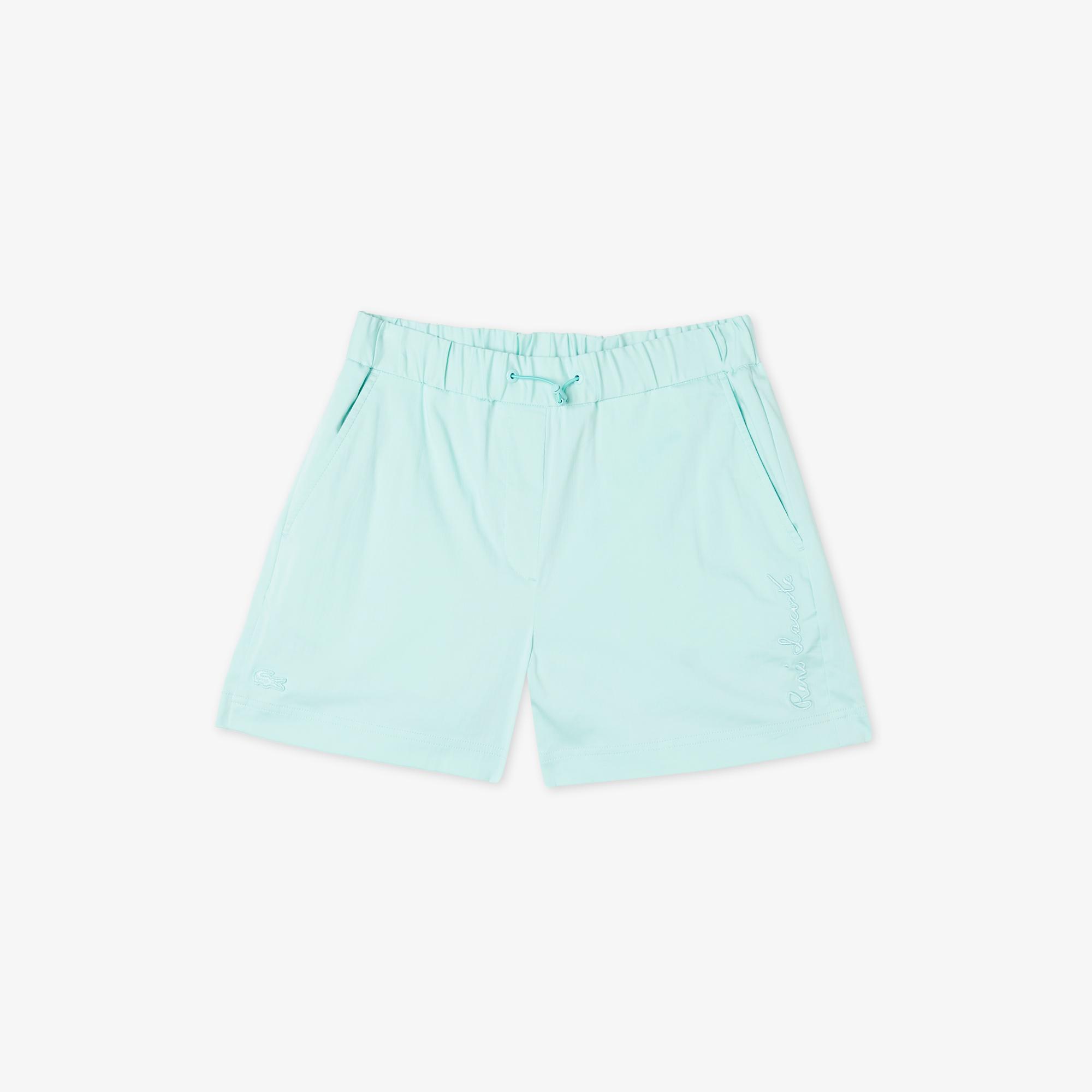 Kadın Regular Fit Yeşil Şort