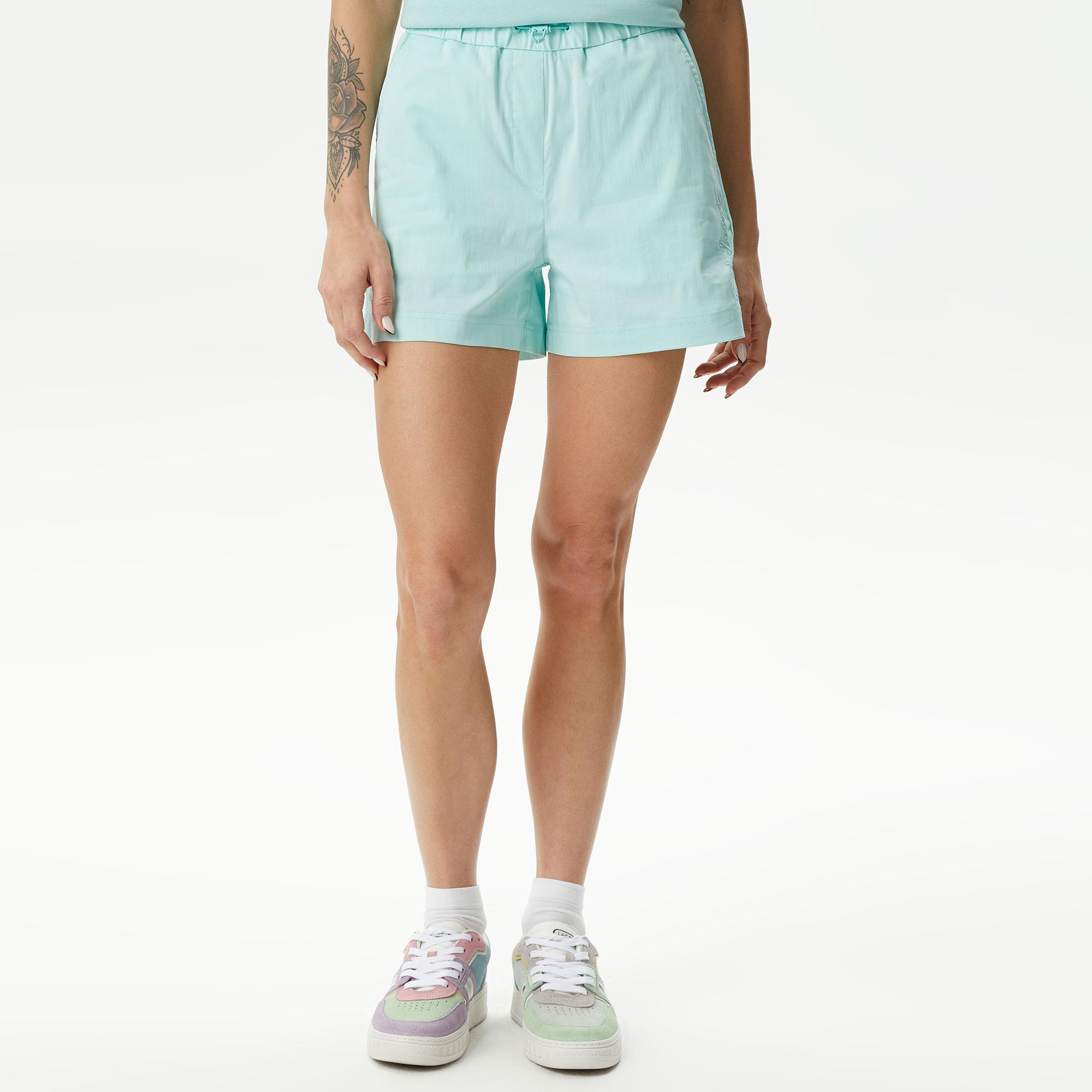 Kadın Regular Fit Yeşil Şort