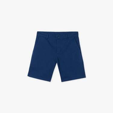  Erkek Slim Fit Lacivert Bermuda
