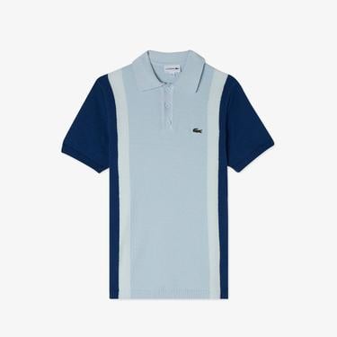  Erkek Regular Fit Kısa Kollu Gömlek Yaka Mavi Triko