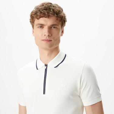  Erkek Regular Fit Beyaz Polo