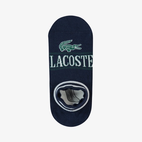  Lacoste Erkek Baskılı Lacivert Çorap