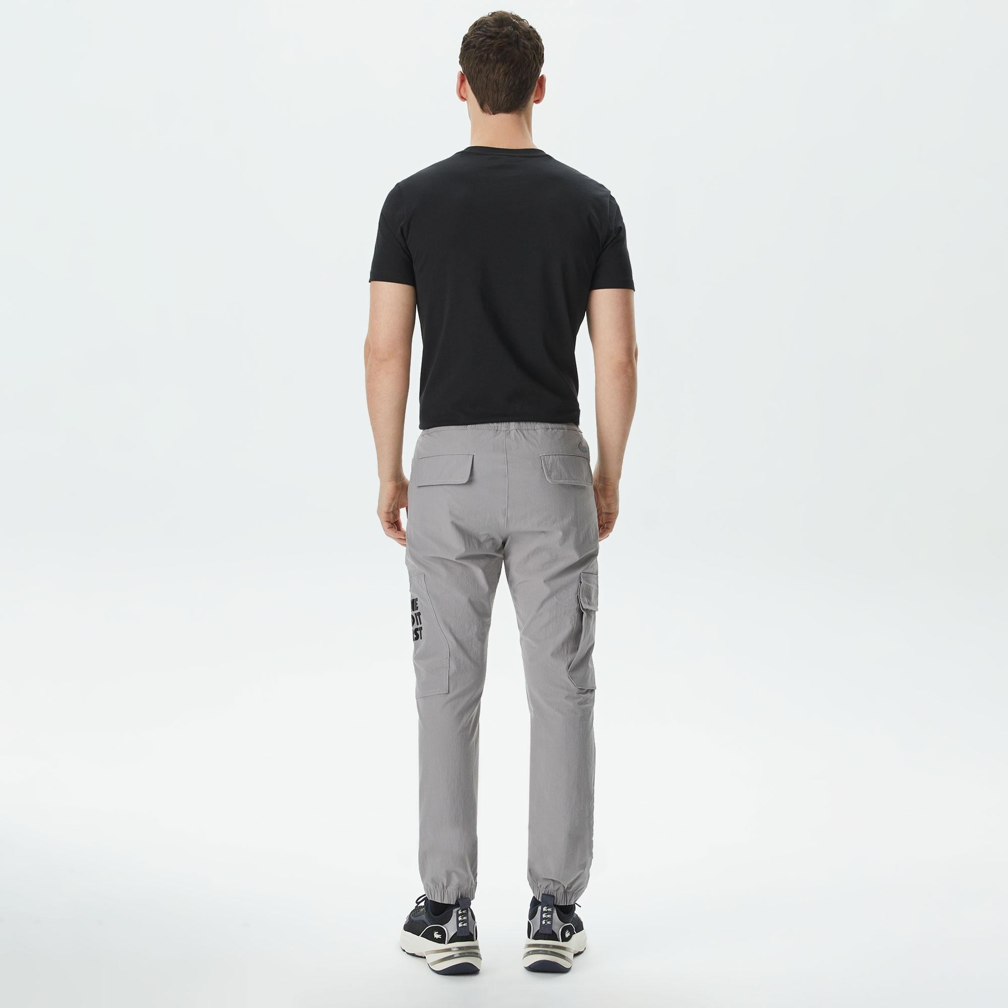 Erkek Relaxed Fit Gri Pantolon