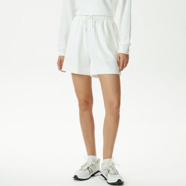  Kadın Regular Fit Beyaz Şort