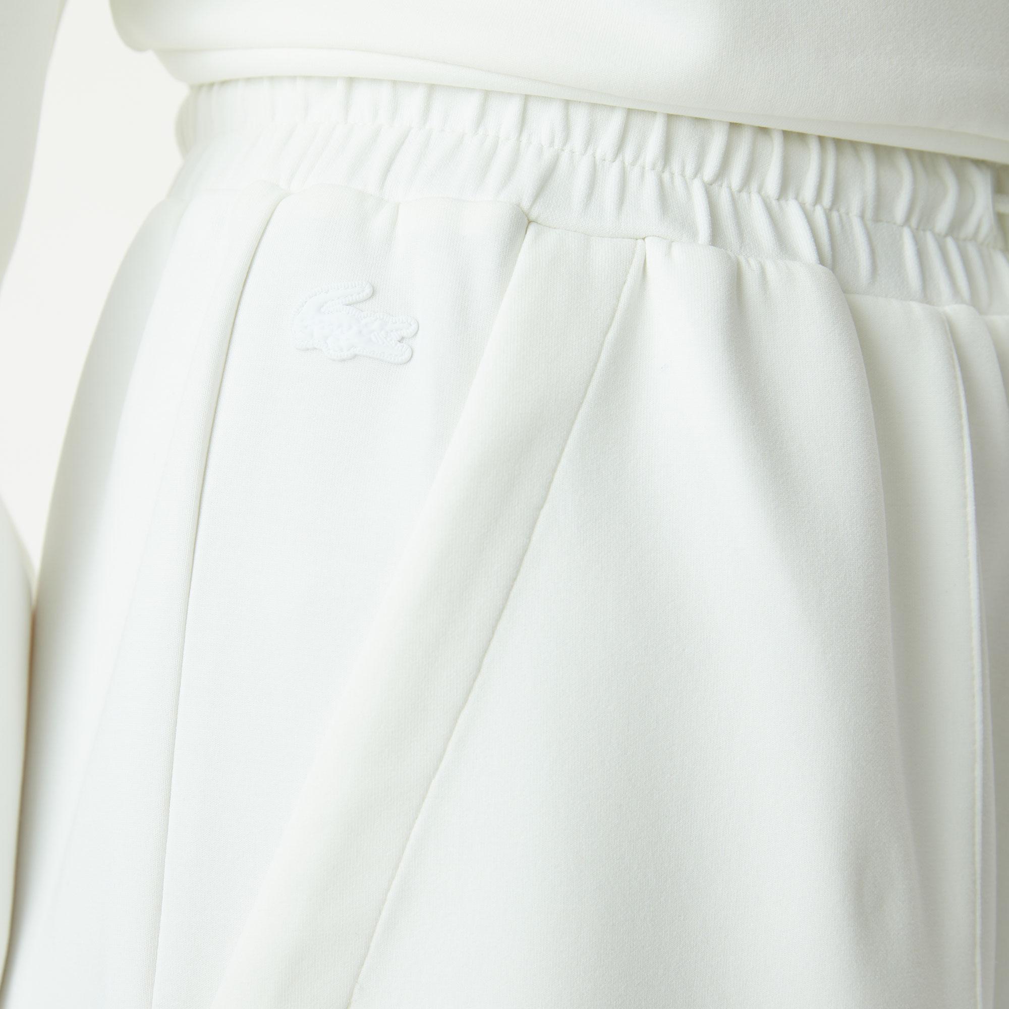 Kadın Regular Fit Beyaz Şort