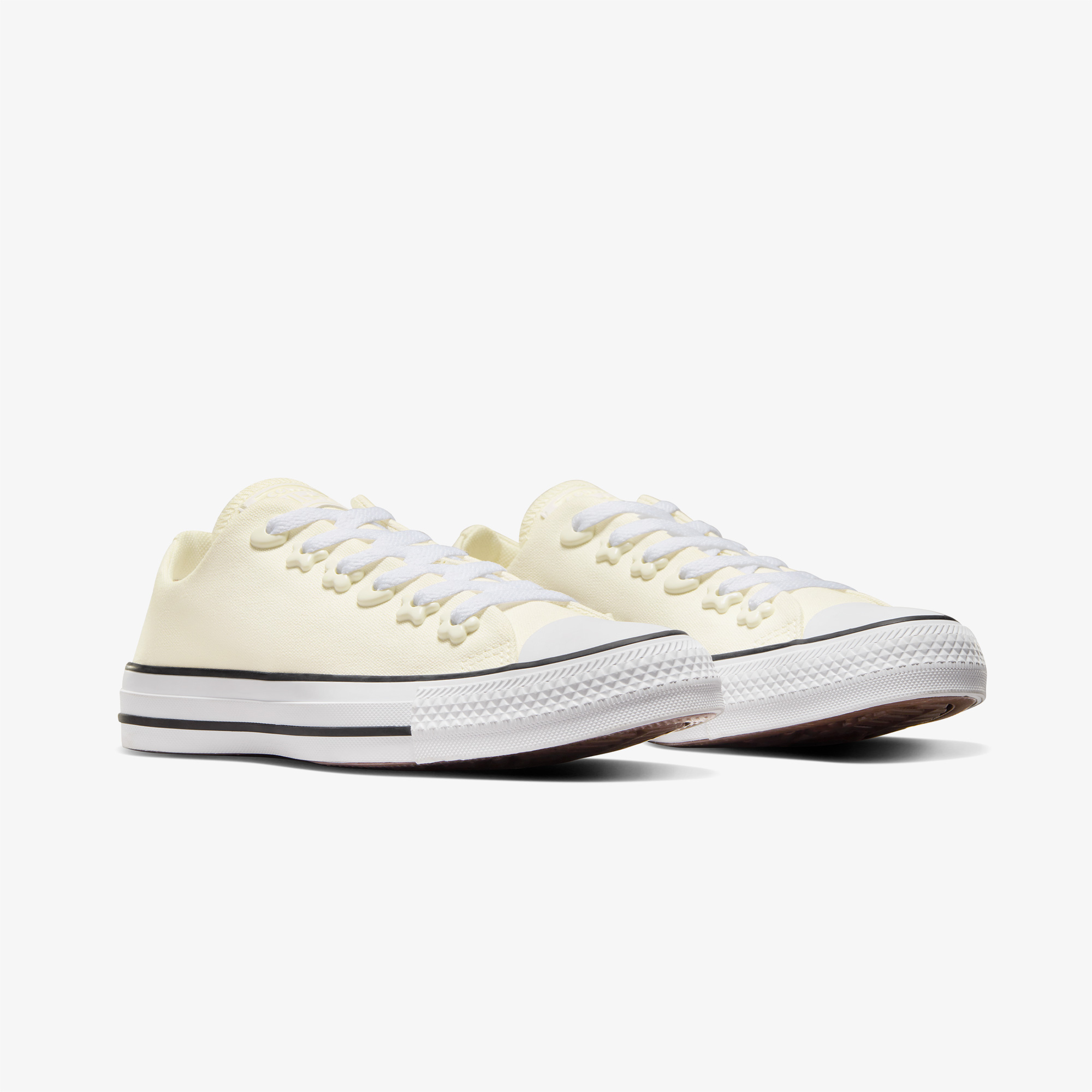 Converse Chuck Taylor All Star Stars Unisex Krem Sneaker - Görsel 3
