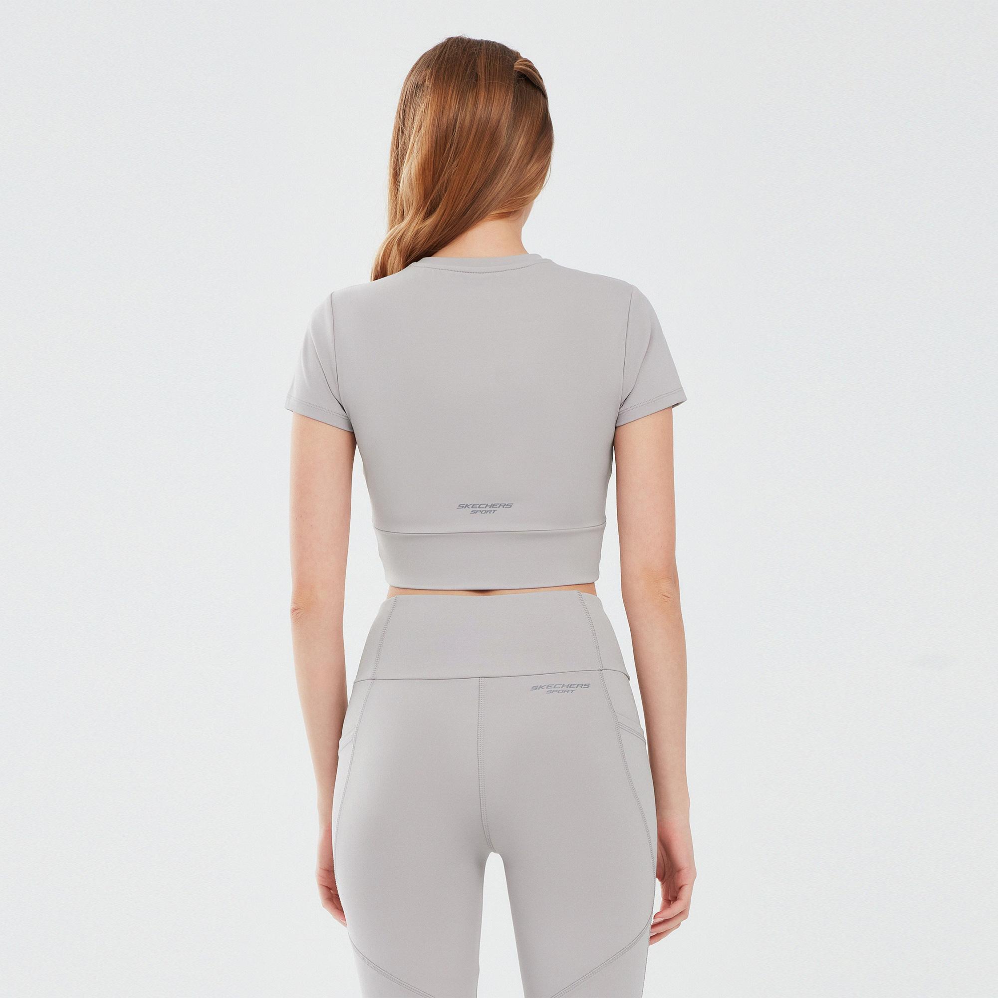 Skechers Kadın Gri T-shirt