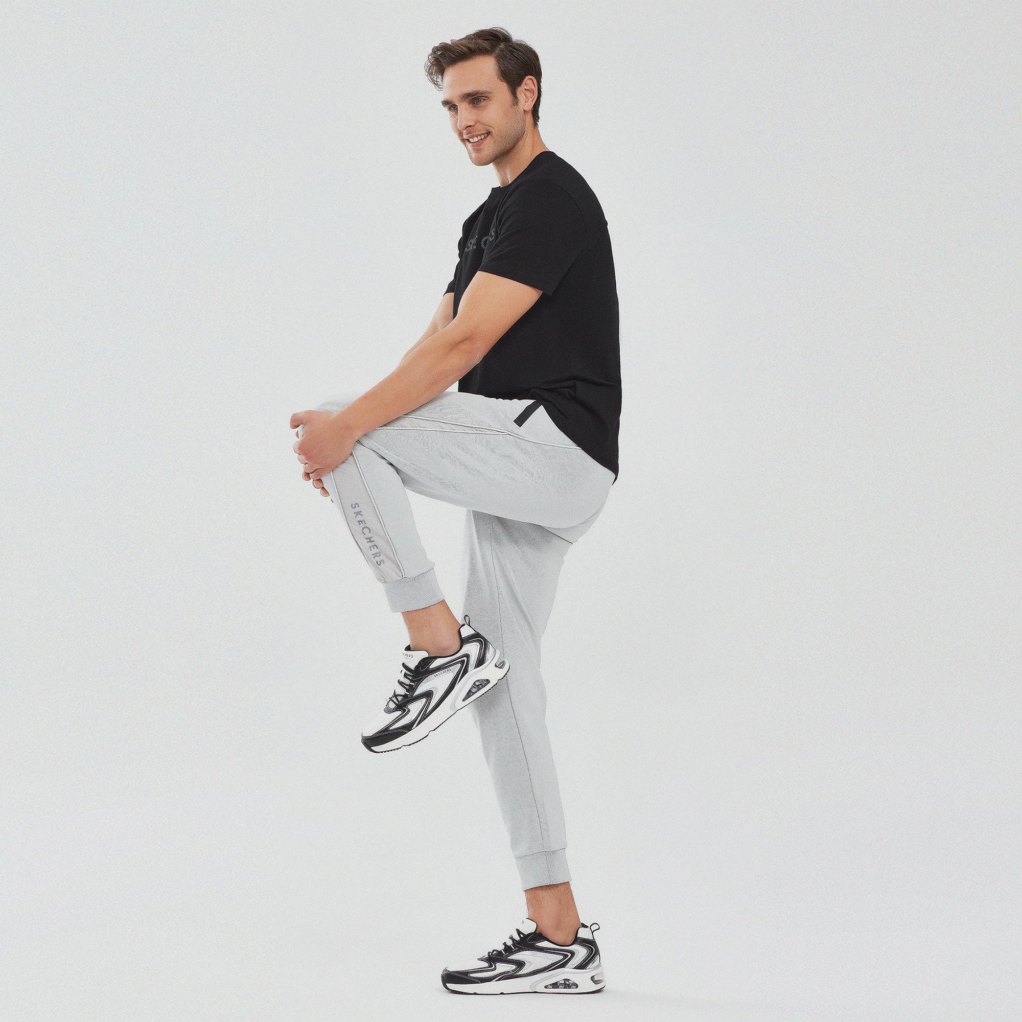 Skechers Erkek Gri Eşofman Altı